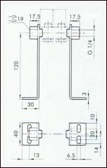 1/8 BRACKET KIT HIGH