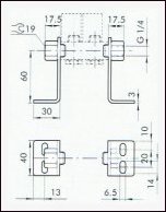 1/8 BRACKET KIT LOW