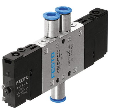 VALVE 5/2 SOLENOID/SOLENOID 12MM PUSH-IN CPE24-M1H-5J-QS12