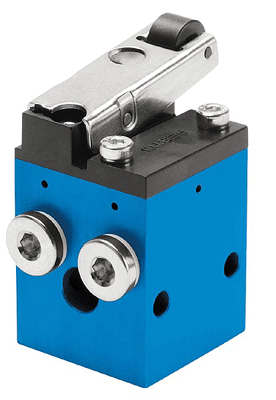 ROLLER LEVER ACTUATED 4/2 POPPET VALVE RS-4-1/8