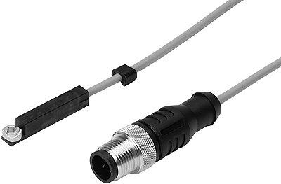 3-WIRE PNP, 3.0M CABLE, CONNECTOR M8 3-PIN SMT-8F-PS-24V-K0.3-M8D