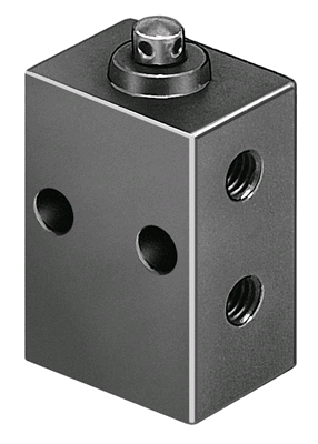 STEM ACTUATED 3/2 POPPET VALVE V-3-M5