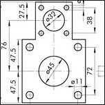 FLANGE 80MM