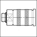 01 COUPLING 1/8 MALE MINI