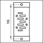 SINGLE BASE SIDE PORTS ISO 1