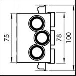 INTERMEDIATE BOTTOM PORTS ISO 1