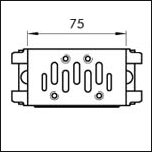 MANIFOLD BASE BOTTOM PORTS ISO 1